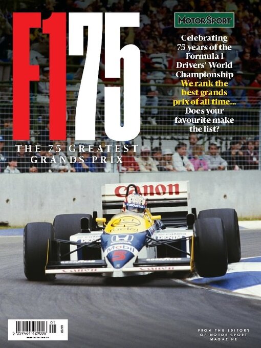 Title details for Motor Sport Magazine Specials by Motorsport Magazine Limited - Available